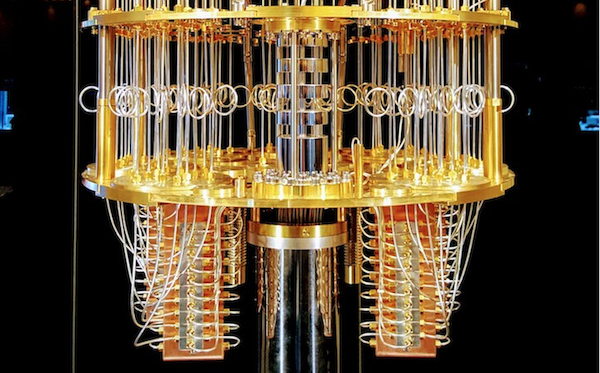 This meme is a humorous image of a quantum computer, a complex and highly advanced machine. The text "I can explain it" appears on the screen, implying that the person is trying to simplify a complex concept. The meme is likely poking fun at the idea that someone is trying to explain a quantum computer, a highly technical and complex subject, in a simple and accessible way.